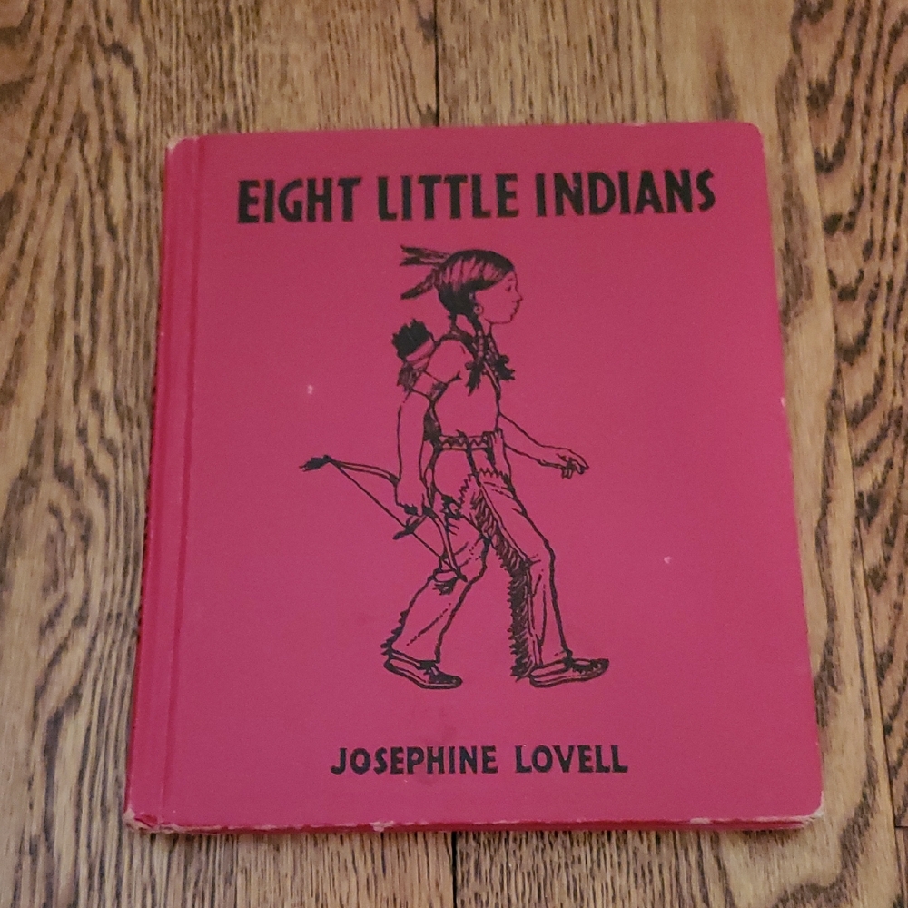 Vintage 1935/36 - Eight Little Indians Book by Josephine Lovell